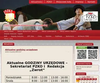 Pzko.cz(Polski Związek Kulturalno) Screenshot