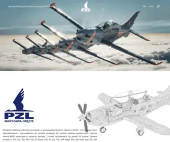 PZlwarszawa.com(PZL Warszawa) Screenshot