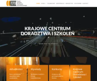 Pzpo.pl(Zrzesza producentów i dystrybutorów sprzętu oświetleniowego oraz firmy działające na rzecz polskiego rynku oświetleniowego) Screenshot