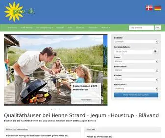 PZV.dk(Ferienhaus suchen) Screenshot