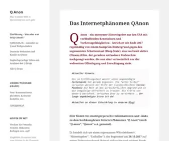 Q-Anon.de(Qanon) Screenshot