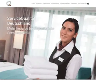 Q-Deutschland.de(Q-Info: ServiceQualität Deutschland) Screenshot