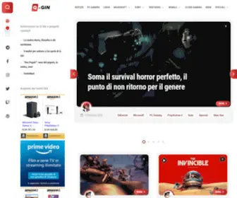 Q-Gin.info(Q-Gin non ha intenzione di sostituire i portali più blasonati) Screenshot