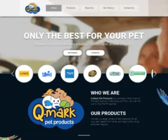 Q-Markpet.com(Mark Pet Products) Screenshot