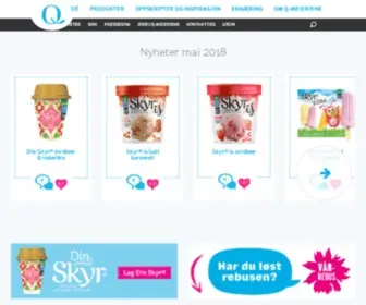 Q-Meieriene.no(Q Meieriene) Screenshot