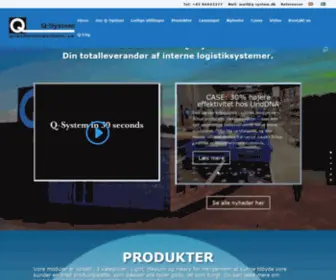 Q-SYstem.dk(Transportanlæg og automatisering af produktionslinjer) Screenshot