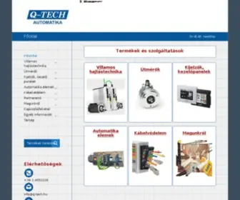 Q-Tech.hu(Kezdőlap) Screenshot