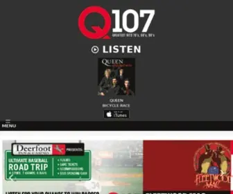 Q107FM.ca(Q107 Calgary Q107 Calgary) Screenshot