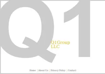 Q1Group.com(Q1Group LLC) Screenshot