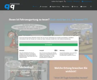 Q1Q.com(Fahrzeugortung, Flottenmanagement Live-Ortung aus Deutschland) Screenshot