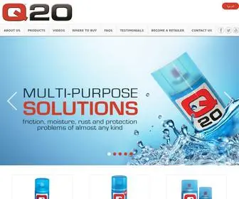 Q20Arabia.com(Q Products) Screenshot