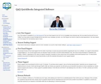 Q2Q.us(QuickBooks To QuickBooks Data Transfers) Screenshot