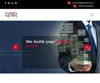 Q2Rweb.com(Software solutions you can rely on) Screenshot