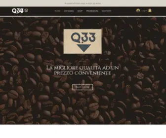 Q33Caffe.it(Q33 Caffè) Screenshot