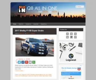 Q8Allinone.com(The Blog) Screenshot
