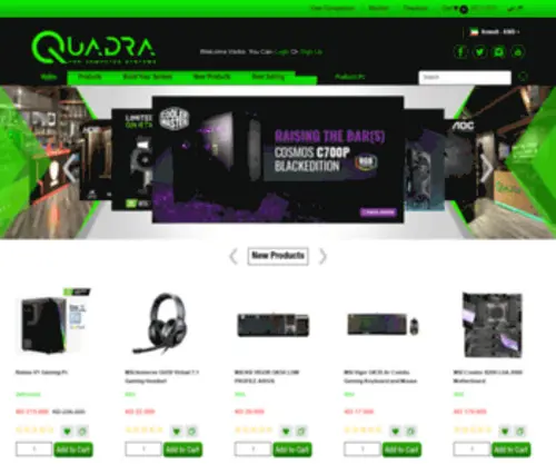 Q8Quadra.com(For Computer System) Screenshot