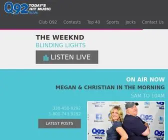 Q92Radio.com(Q92 WDJQ Today's Hit Music) Screenshot