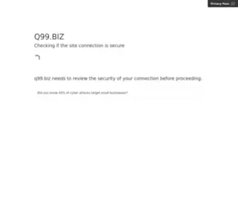 Q99.biz(Default page) Screenshot