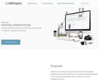 Q9Digital.com(Q9 management platform) Screenshot