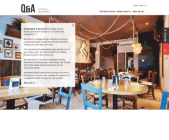 QA-Interiordesign.co.uk(Restaurant Interior Designers in London) Screenshot