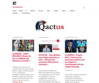 Qactus.fr(L'Informateur) Screenshot