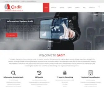 Qadit.com(Information Security Certifications in Chennai) Screenshot