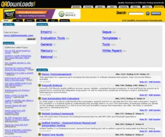 Qadownloads.com(Software Testing Tools Resources) Screenshot