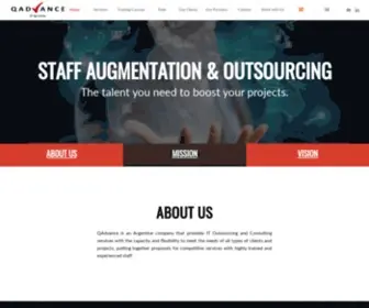 Qadvance.net(Staff Augmentation) Screenshot