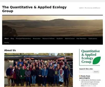 Qaeco.com(The University Of Melbourne) Screenshot