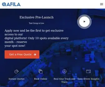 Qafila.com(International Shipping Company in Dubai) Screenshot