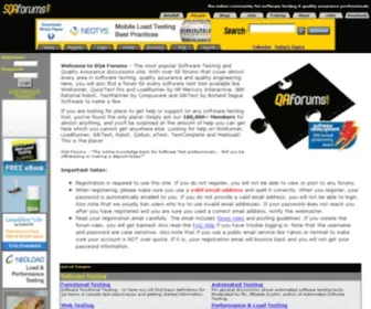 Qaforums.com(Software Testing and Quality Assurance Online Forums) Screenshot