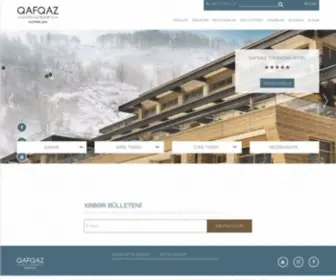 QafQazhotels.com(Hotels in Azerbaijan) Screenshot