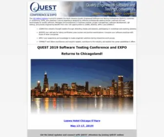 Qaiquest.org(Software Test Professionals Conference) Screenshot