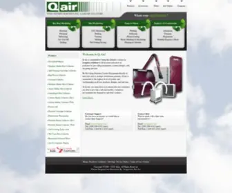 Qair.com(Your Partner In Workplace Clean Air Solutions) Screenshot