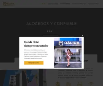 Qalidahotel.com(Qálida) Screenshot