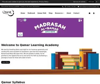 Qamarlearningacademy.org(Qamar Learning Academy) Screenshot
