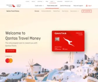 Qantascash.com(Qantas Cash) Screenshot