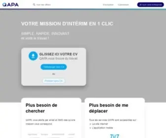 Qapa.fr(Trouvez un emploi grâce au site et l'application qapa) Screenshot