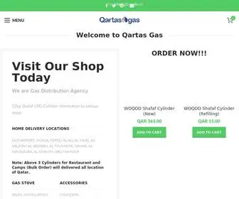 Qartasgas.com(A Trusted Gas Selling Company) Screenshot