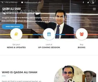 Qasimalishah.com(Qasim Ali Shah) Screenshot