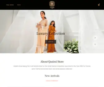 QasimiStore.com(Online Women Clothing Store) Screenshot