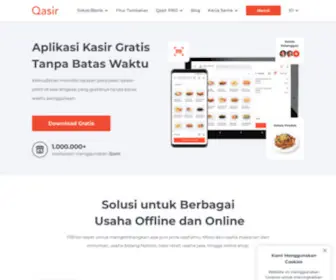 Qasir.id(Aplikasi Kasir Lengkap Paling Terjangkau untuk Semua Jenis Usaha) Screenshot