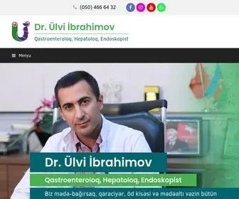 Qastroenteroloq.az(Qastroenteroloq Dr. Ülvi İbrahimov mədə) Screenshot