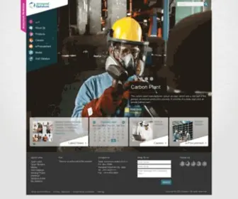Qatalum.com(Qatar Aluminium) Screenshot