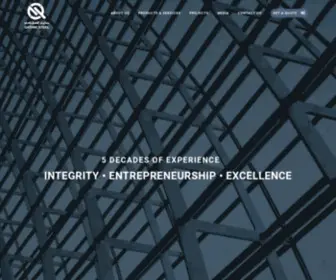 Qatamisteel.com(The Leading Structural Steel Trading & Tube Manufacturing Company in Kuwait) Screenshot