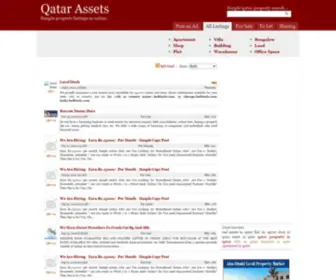 Qatarasset.com(Qatar Property Real Estate Assets Flat Apartment) Screenshot