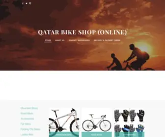 Qatarbikeshop.com(Qatar Bike Shop) Screenshot