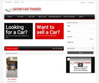 Qatarcartrader.com(Sell Used Cars In Qatar Qatar Car Trader) Screenshot