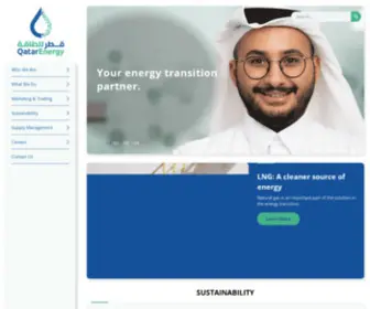 Qatarenergy.qa(Qatarenergy) Screenshot