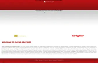 Qatargratings.com(Qatar Gratings and Road Barriers WLL) Screenshot